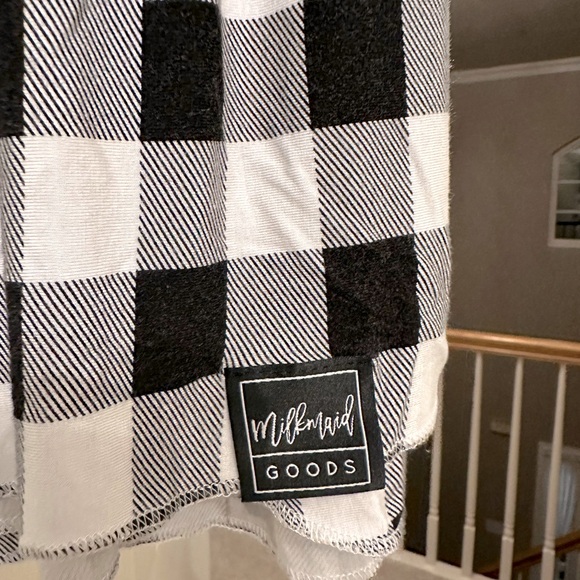 Milkmaid Goods Robe and Matching Swaddle Blanket - Picture 6 of 7